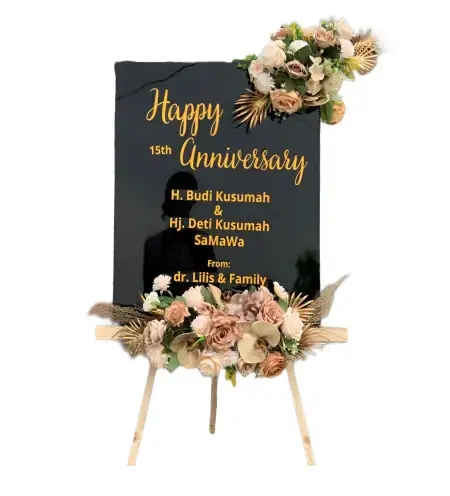 Papan Bunga Akrilik Paser