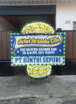 Papan Bunga Duka di Paser